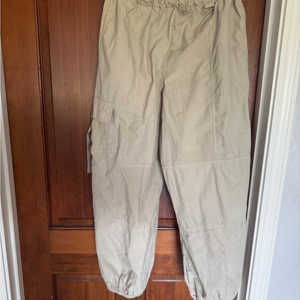 Urban Outfitters Beige Cargo Pants